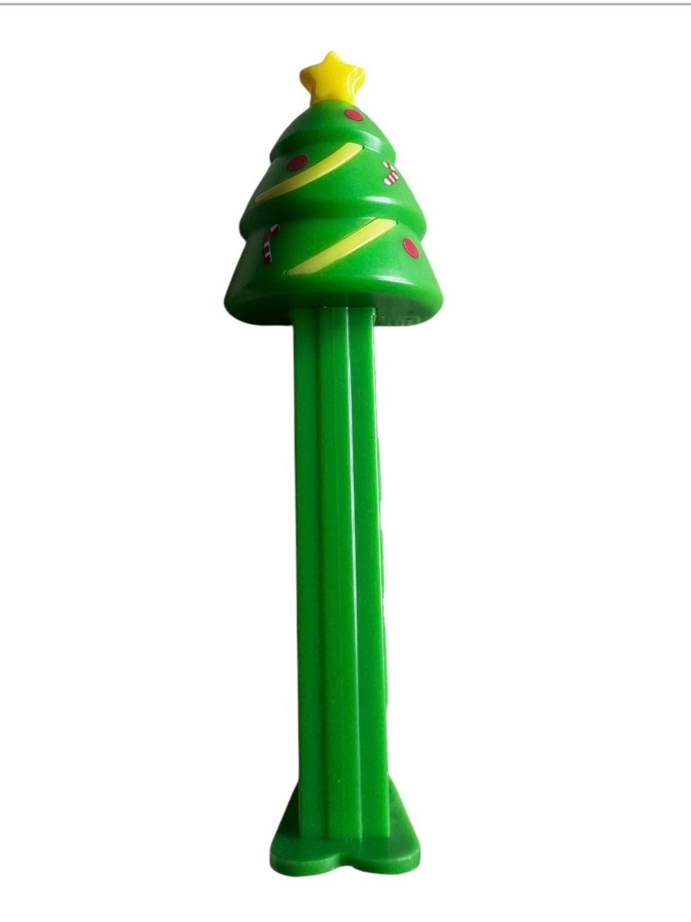 PEZ Christmas Tree Holiday Green Candy
Cane Star